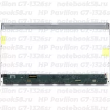 Матрица для ноутбука HP Pavilion G7-1326sr (1600x900 HD+) TN, 40pin, Глянцевая