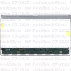 Матрица для ноутбука HP Pavilion G7-2022 (1600x900 HD+) TN, 40pin, Глянцевая