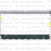 Матрица для ноутбука HP Pavilion G7-2026 (1600x900 HD+) TN, 40pin, Глянцевая