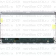 Матрица для ноутбука HP Pavilion G7-2069 (1600x900 HD+) TN, 40pin, Глянцевая