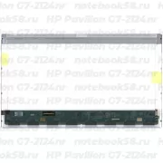 Матрица для ноутбука HP Pavilion G7-2124nr (1600x900 HD+) TN, 40pin, Глянцевая