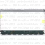 Матрица для ноутбука HP Pavilion G7-2192 (1600x900 HD+) TN, 40pin, Глянцевая