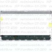 Матрица для ноутбука HP Pavilion G7-2210 (1600x900 HD+) TN, 40pin, Глянцевая