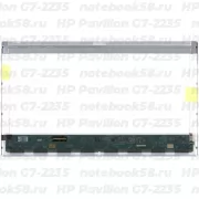 Матрица для ноутбука HP Pavilion G7-2235 (1600x900 HD+) TN, 40pin, Глянцевая