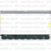 Матрица для ноутбука HP Pavilion G7-2269 (1600x900 HD+) TN, 40pin, Глянцевая