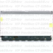 Матрица для ноутбука HP Pavilion G7-2298nr (1600x900 HD+) TN, 40pin, Глянцевая