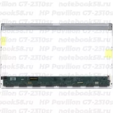 Матрица для ноутбука HP Pavilion G7-2310sr (1600x900 HD+) TN, 40pin, Глянцевая