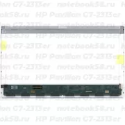 Матрица для ноутбука HP Pavilion G7-2313er (1600x900 HD+) TN, 40pin, Глянцевая