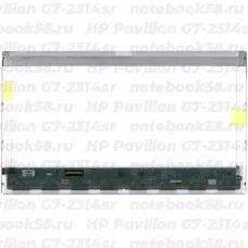 Матрица для ноутбука HP Pavilion G7-2314sr (1600x900 HD+) TN, 40pin, Глянцевая