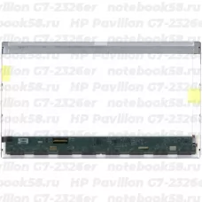 Матрица для ноутбука HP Pavilion G7-2326er (1600x900 HD+) TN, 40pin, Глянцевая