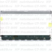 Матрица для ноутбука HP Pavilion G7-1091 (1600x900 HD+) TN, 40pin, Глянцевая