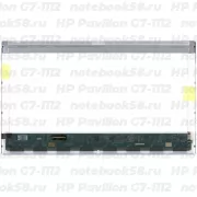 Матрица для ноутбука HP Pavilion G7-1112 (1600x900 HD+) TN, 40pin, Глянцевая