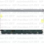 Матрица для ноутбука HP Pavilion G7-1157 (1600x900 HD+) TN, 40pin, Глянцевая