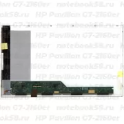 Матрица для ноутбука HP Pavilion G7-2160er (1600x900 HD+) TN, 40pin, Глянцевая