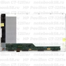 Матрица для ноутбука HP Pavilion G7-1251er (1600x900 HD+) TN, 40pin, Глянцевая