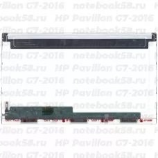 Матрица для ноутбука HP Pavilion G7-2016 (1600x900 HD+) TN, 40pin, Глянцевая