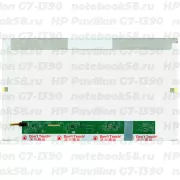 Матрица для ноутбука HP Pavilion G7-1390 (1600x900 HD+) TN, 40pin, Глянцевая