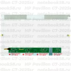 Матрица для ноутбука HP Pavilion G7-2025sr (1600x900 HD+) TN, 40pin, Глянцевая