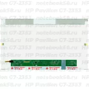 Матрица для ноутбука HP Pavilion G7-2353 (1600x900 HD+) TN, 40pin, Глянцевая