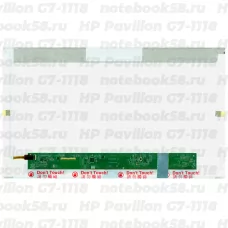 Матрица для ноутбука HP Pavilion G7-1118 (1600x900 HD+) TN, 40pin, Глянцевая