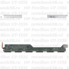 Матрица для ноутбука HP Pavilion G7-1335 (1600x900 HD+) TN, 40pin, Глянцевая