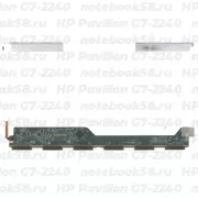 Матрица для ноутбука HP Pavilion G7-2240 (1600x900 HD+) TN, 40pin, Глянцевая