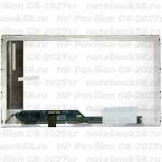 Матрица для ноутбука HP Pavilion G6-2027sr (1366x768 HD) TN, 40pin, Глянцевая