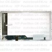 Матрица для ноутбука HP Pavilion G6-2261sr (1366x768 HD) TN, 40pin, Глянцевая