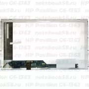 Матрица для ноутбука HP Pavilion G6-1363 (1366x768 HD) TN, 40pin, Глянцевая