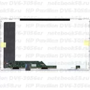 Матрица для ноутбука HP Pavilion DV6-3056er (1366x768 HD) TN, 40pin, Матовая