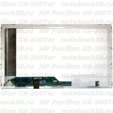 Матрица для ноутбука HP Pavilion G6-2007er (1366x768 HD) TN, 40pin, Матовая