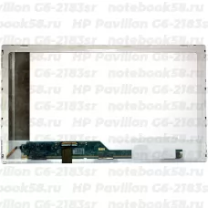 Матрица для ноутбука HP Pavilion G6-2183sr (1366x768 HD) TN, 40pin, Матовая