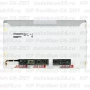 Матрица для ноутбука HP Pavilion G6-2151 (1366x768 HD) TN, 40pin, Глянцевая