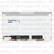 Матрица для ноутбука HP Pavilion G6-2272 (1366x768 HD) TN, 40pin, Глянцевая