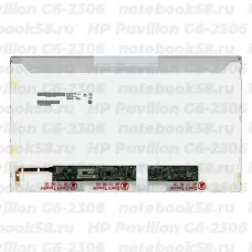 Матрица для ноутбука HP Pavilion G6-2306 (1366x768 HD) TN, 40pin, Глянцевая