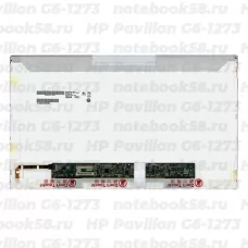 Матрица для ноутбука HP Pavilion G6-1273 (1366x768 HD) TN, 40pin, Глянцевая