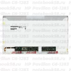 Матрица для ноутбука HP Pavilion G6-1283 (1366x768 HD) TN, 40pin, Глянцевая