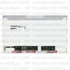 Матрица для ноутбука HP Pavilion G6-1d08 (1366x768 HD) TN, 40pin, Глянцевая