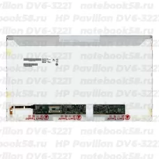 Матрица для ноутбука HP Pavilion DV6-3221 (1366x768 HD) TN, 40pin, Глянцевая