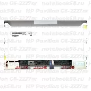 Матрица для ноутбука HP Pavilion G6-2227nr (1366x768 HD) TN, 40pin, Матовая