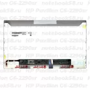 Матрица для ноутбука HP Pavilion G6-2290sr (1366x768 HD) TN, 40pin, Матовая