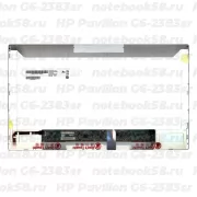 Матрица для ноутбука HP Pavilion G6-2383sr (1366x768 HD) TN, 40pin, Матовая