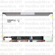 Матрица для ноутбука HP Pavilion G6-1271 (1366x768 HD) TN, 40pin, Матовая