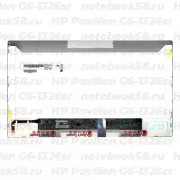 Матрица для ноутбука HP Pavilion G6-1326sr (1366x768 HD) TN, 40pin, Матовая