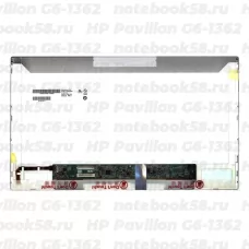 Матрица для ноутбука HP Pavilion G6-1362 (1366x768 HD) TN, 40pin, Матовая