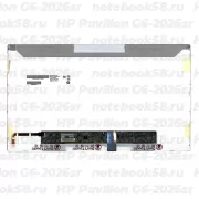 Матрица для ноутбука HP Pavilion G6-2026sr (1366x768 HD) TN, 40pin, Глянцевая