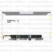 Матрица для ноутбука HP Pavilion DV6-3056er (1366x768 HD) TN, 40pin, Глянцевая