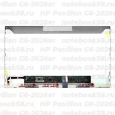 Матрица для ноутбука HP Pavilion G6-2026er (1366x768 HD) TN, 40pin, Матовая