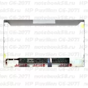 Матрица для ноутбука HP Pavilion G6-2071 (1366x768 HD) TN, 40pin, Матовая