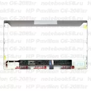 Матрица для ноутбука HP Pavilion G6-2081sr (1366x768 HD) TN, 40pin, Матовая